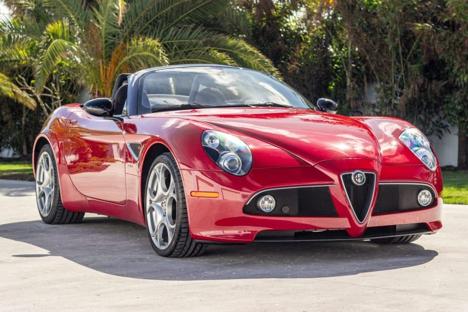 2009 Alfa Romeo 8C sold for $263,000