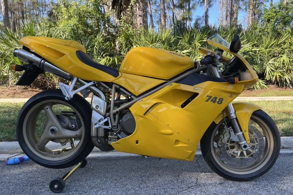 2000 Ducati 748 sold for $10,000