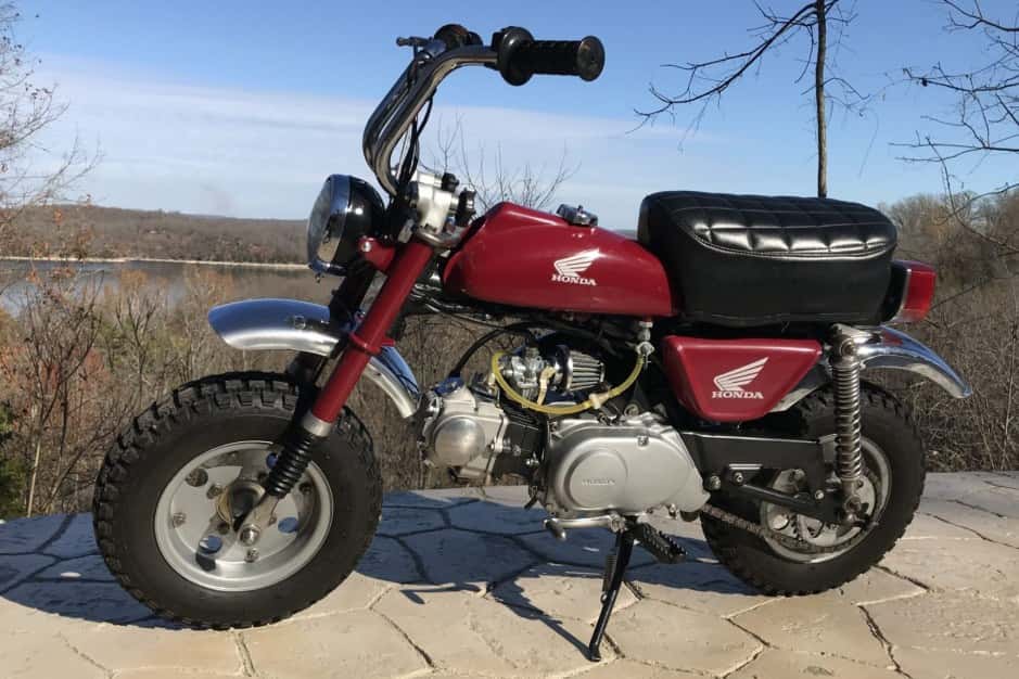 1974 Honda Z50 sold for $3,600