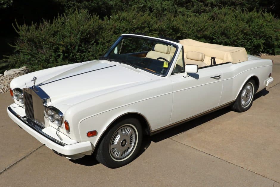 1985 Rolls-Royce Corniche sold for $44,000