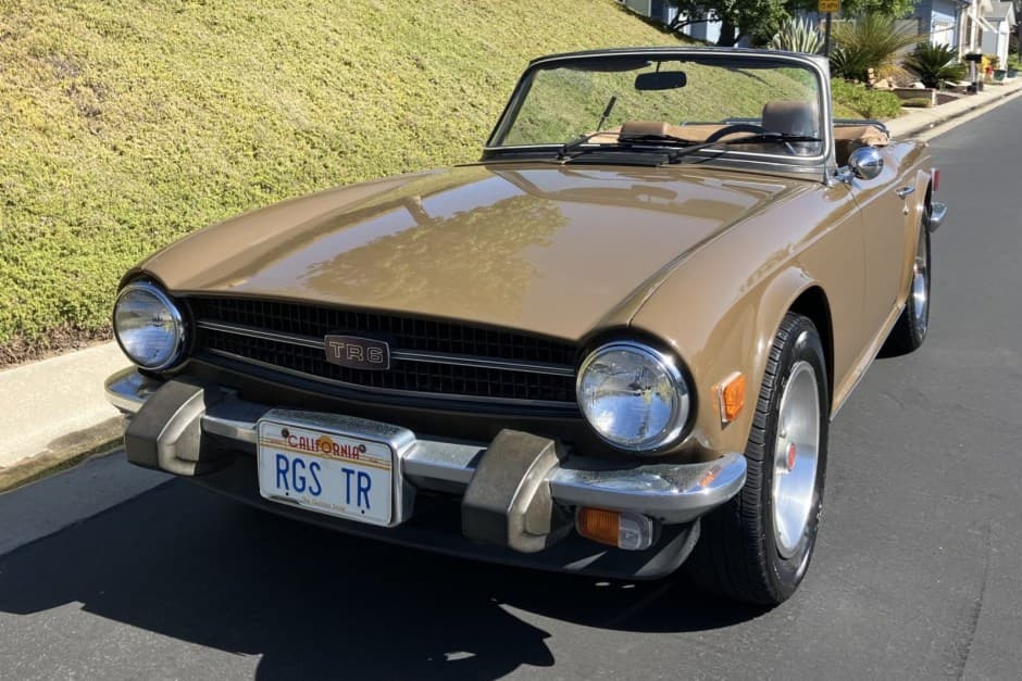 1975 Triumph TR6 sold for $19,250