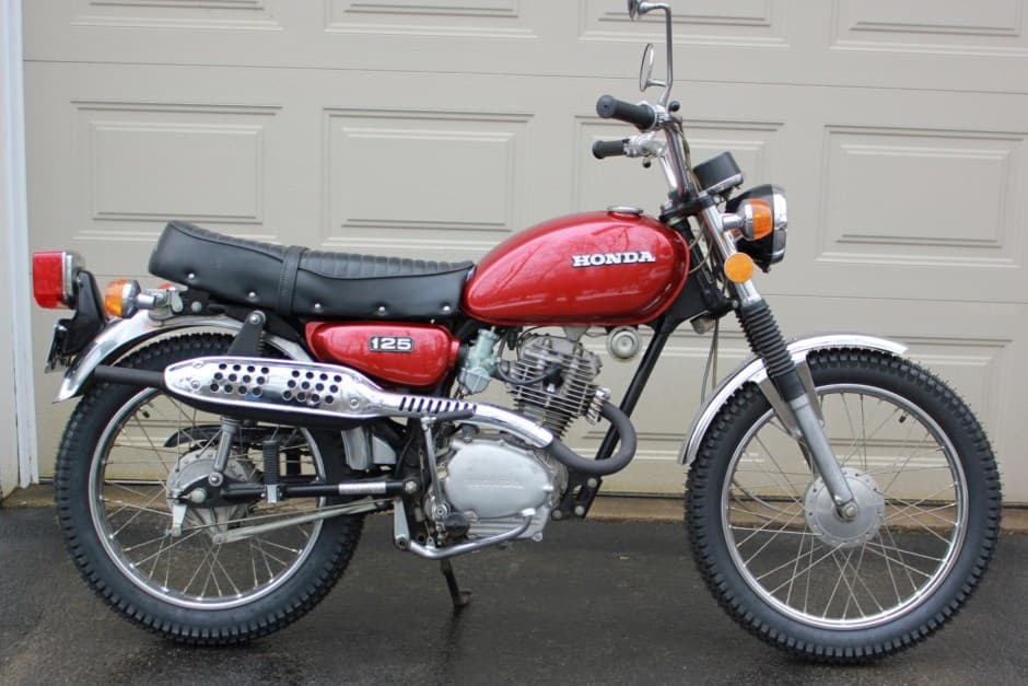 1973 Honda CB125 & CL125 sold for $3,050