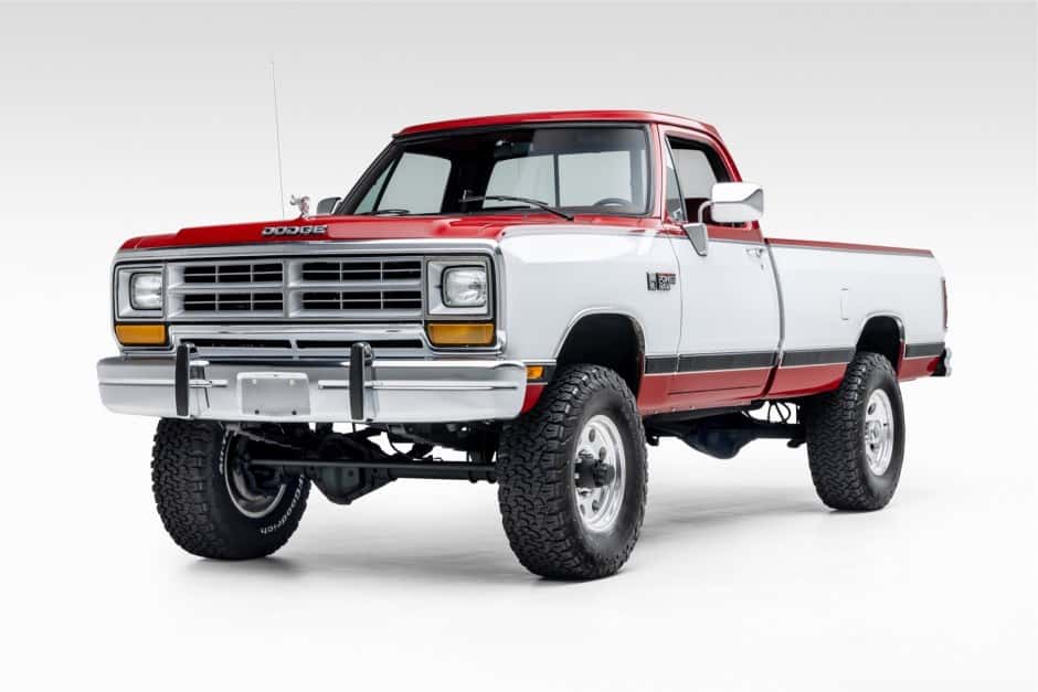 1990 Dodge Ram (1981-1993) sold for $38,000