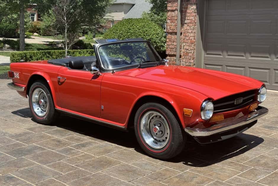 1973 Triumph TR6 sold for $21,000