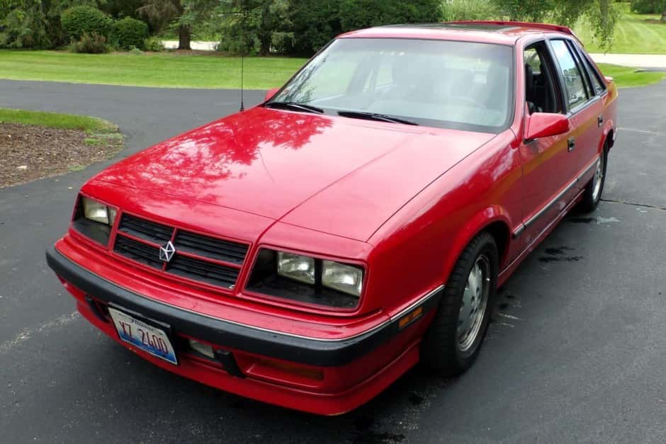 1988 Dodge Lancer sold for $7,200