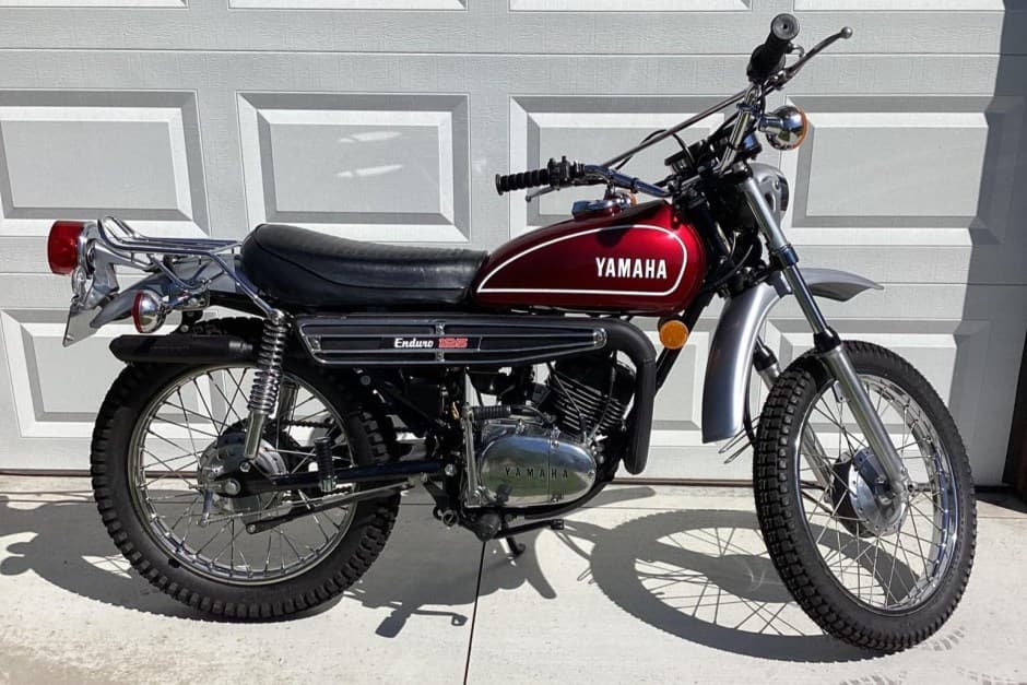 1974 Yamaha Enduro sold for $7,000