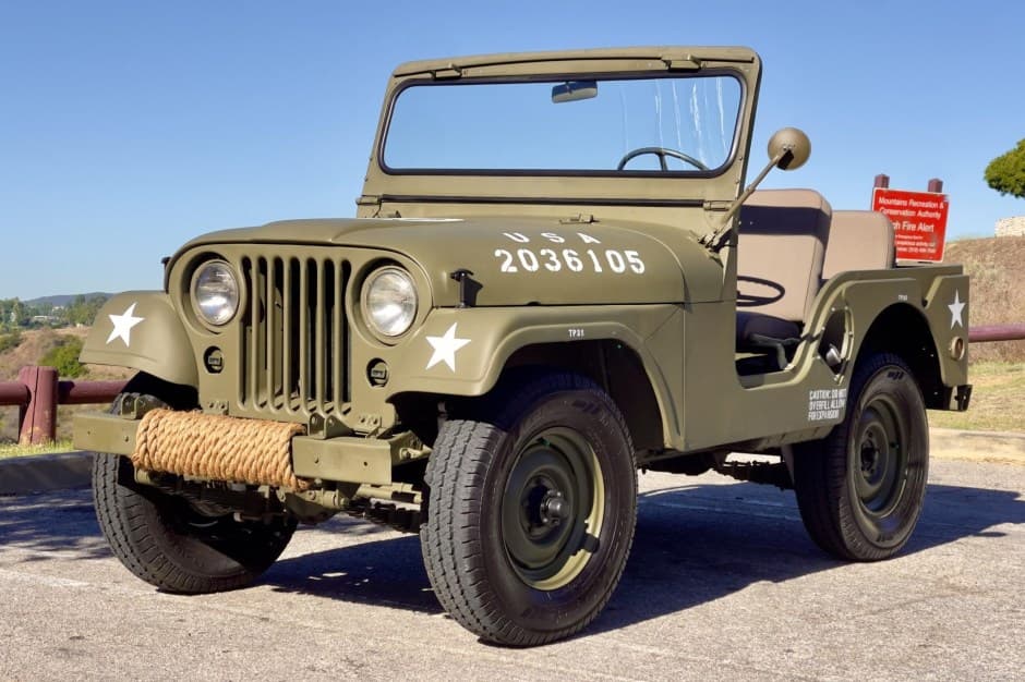 1953 Willys M38 sold for $8,500