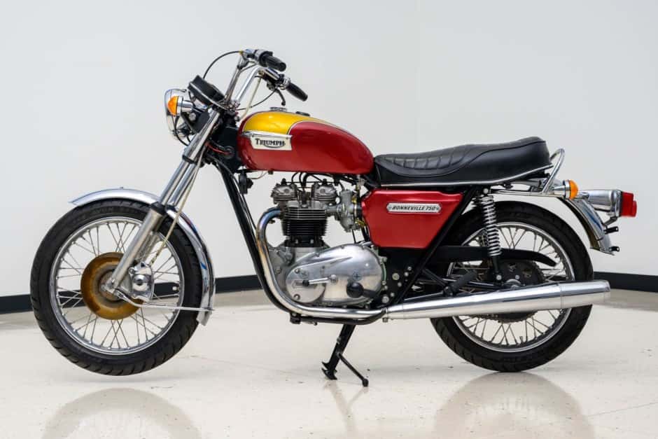 1978 Triumph Bonneville T140 sold for $4,800