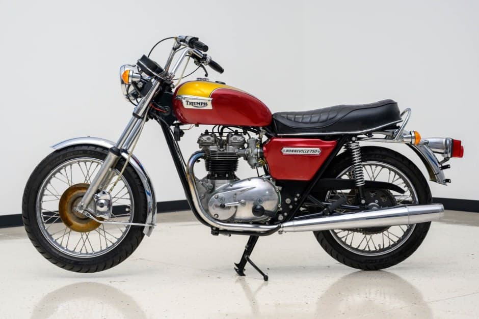 1978 Triumph Bonneville T140 sold for $4,800