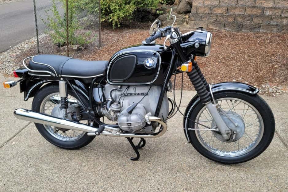 1971 BMW Motorcycles sold for $6,200