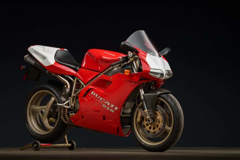 1995 Ducati 916 sold for $25,000
