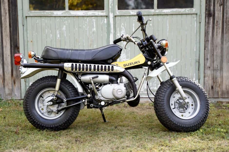 1977 Suzuki Motorcycles sold for $2,100
