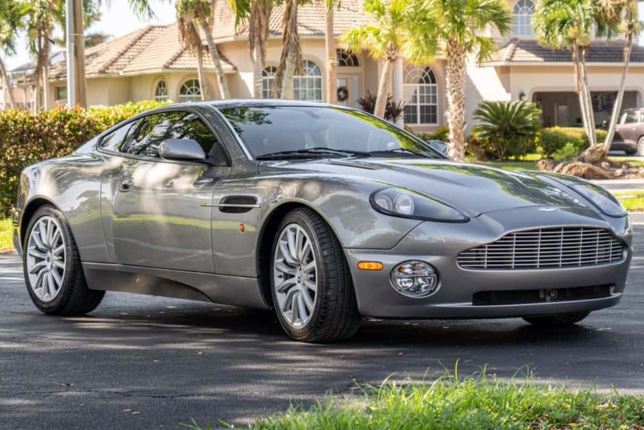 2003 Aston Martin Vanquish sold for $72,000