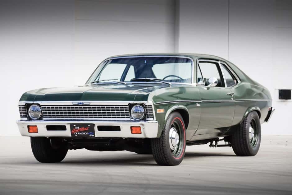 1972 Chevrolet Nova sold for $32,500