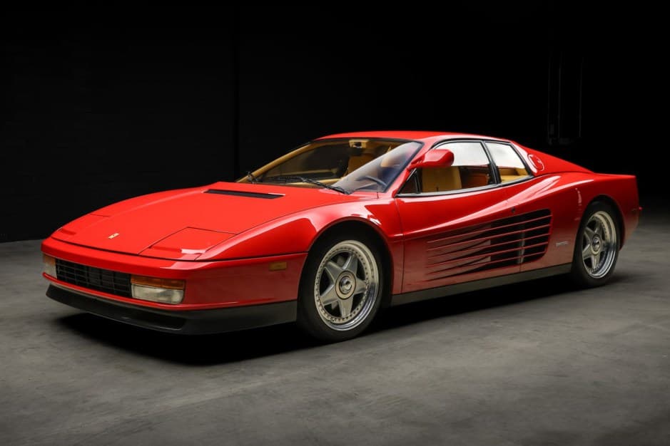 1986 Ferrari Testarossa sold for $157,000