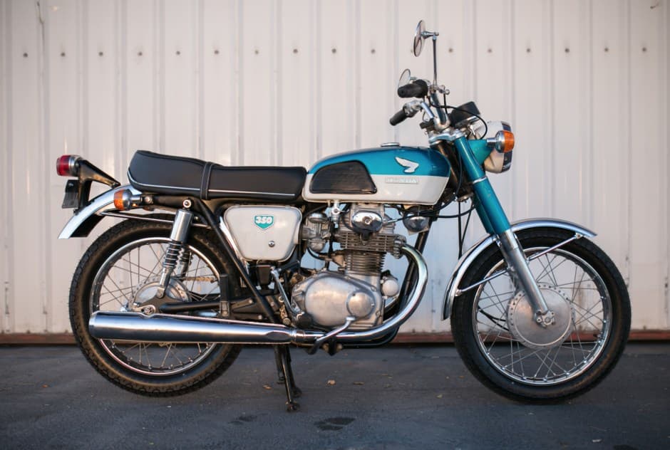 1968 Honda CB350 & CL350 sold for $3,895