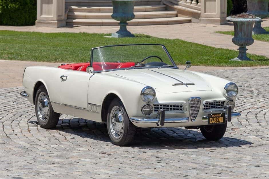 1959 Alfa Romeo 102-Series 2000 sold for $67,000