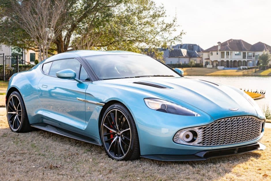 2018 Aston Martin Vanquish sold for $485,000
