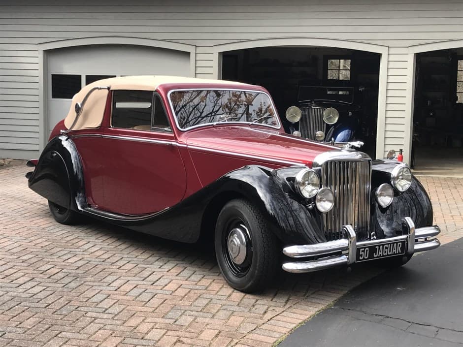 1950 Jaguar sold for $63,111