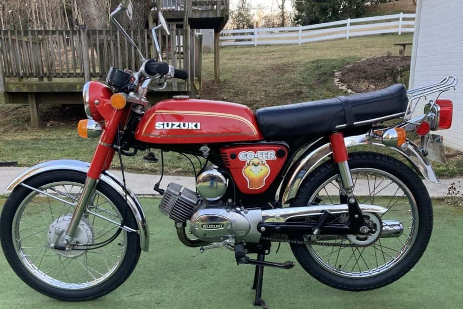 1977 Suzuki Motorcycles sold for $3,200