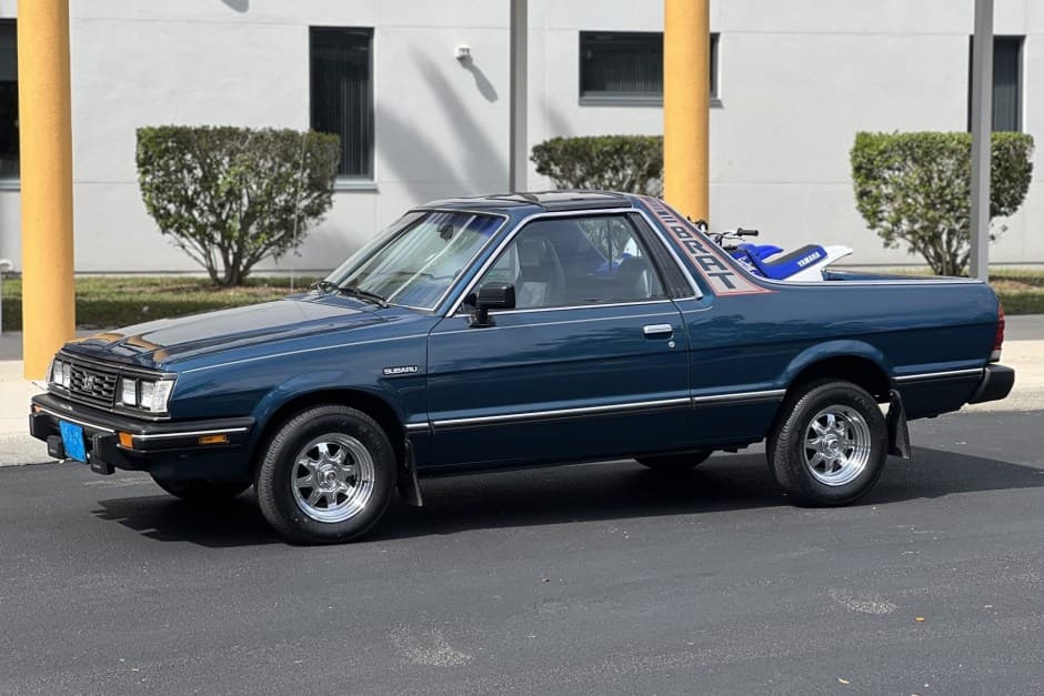 1986 Subaru BRAT sold for $15,250