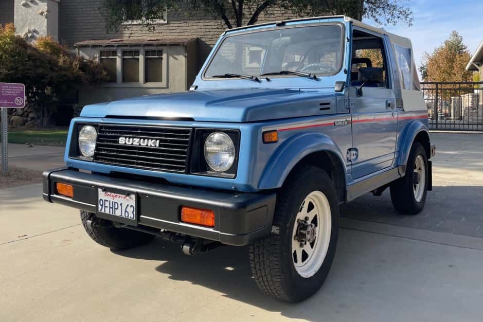 1986 Suzuki Samurai sold for $14,100