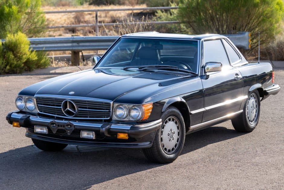 1987 Mercedes-Benz R107 SL sold for $16,250