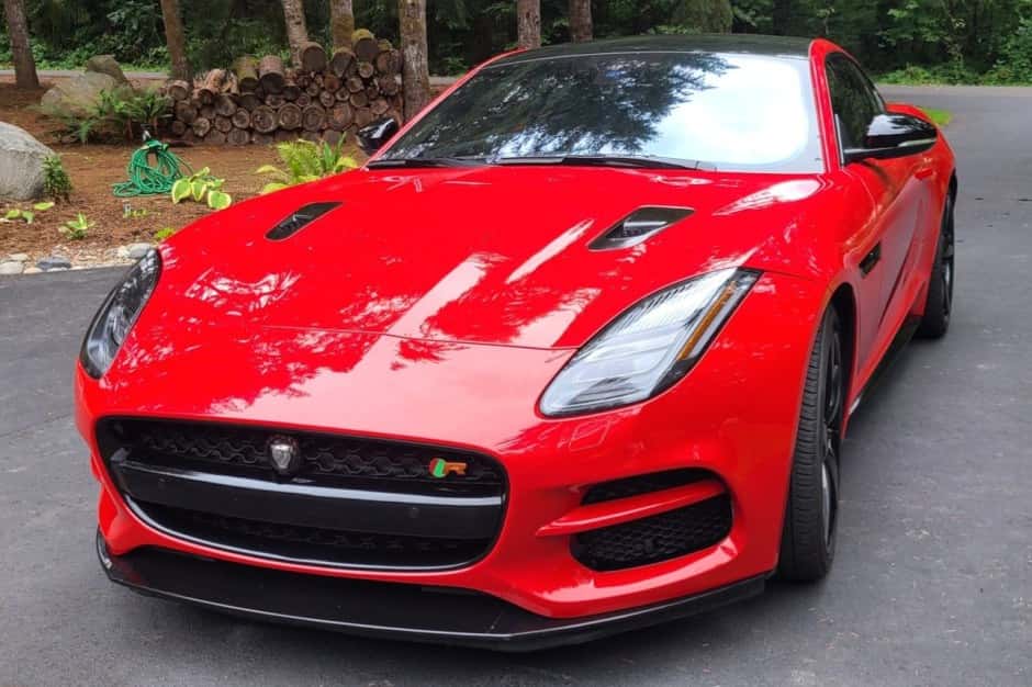 2018 Jaguar F-Type sold for $44,500