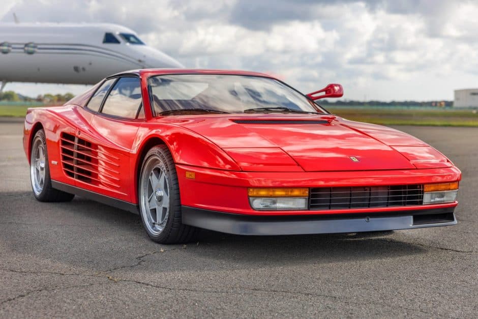 1985 Ferrari Testarossa sold for $150,000