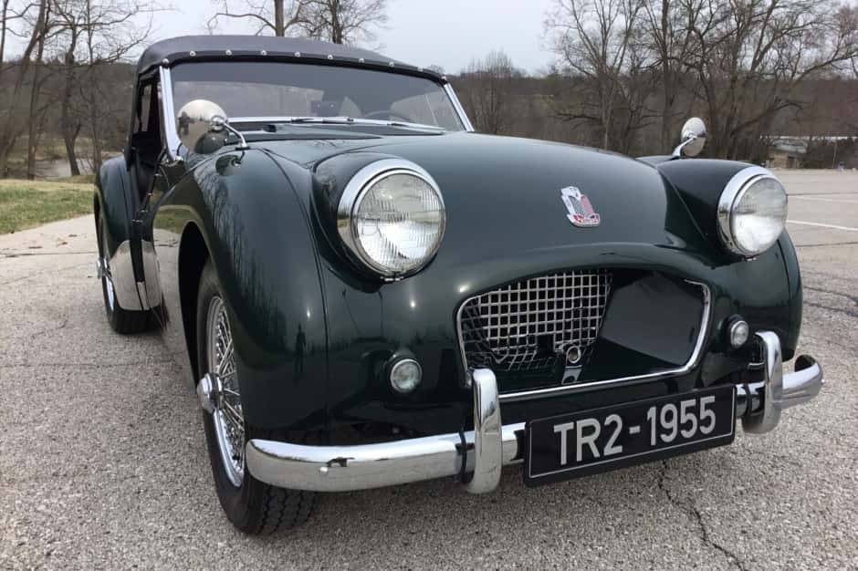 1955 Triumph TR2 sold for $37,000