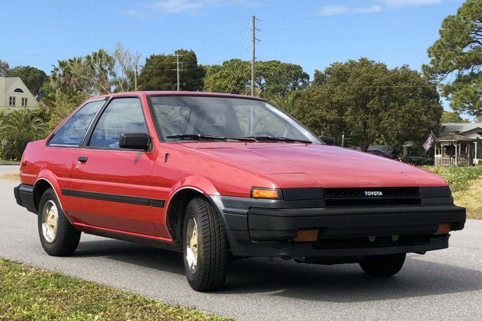 1984 Toyota Corolla sold for $6,300