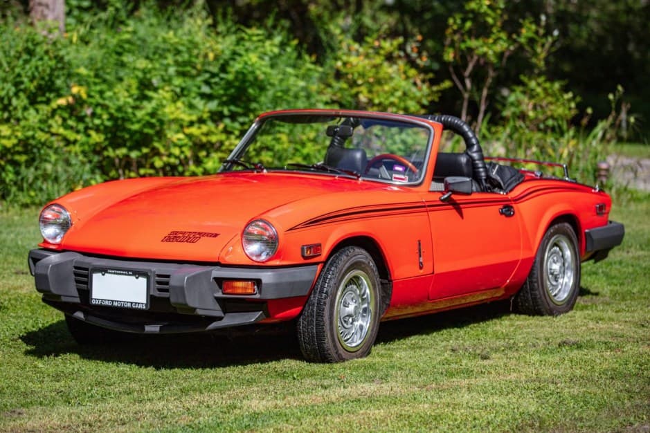 1980 Triumph Spitfire sold for $7,800