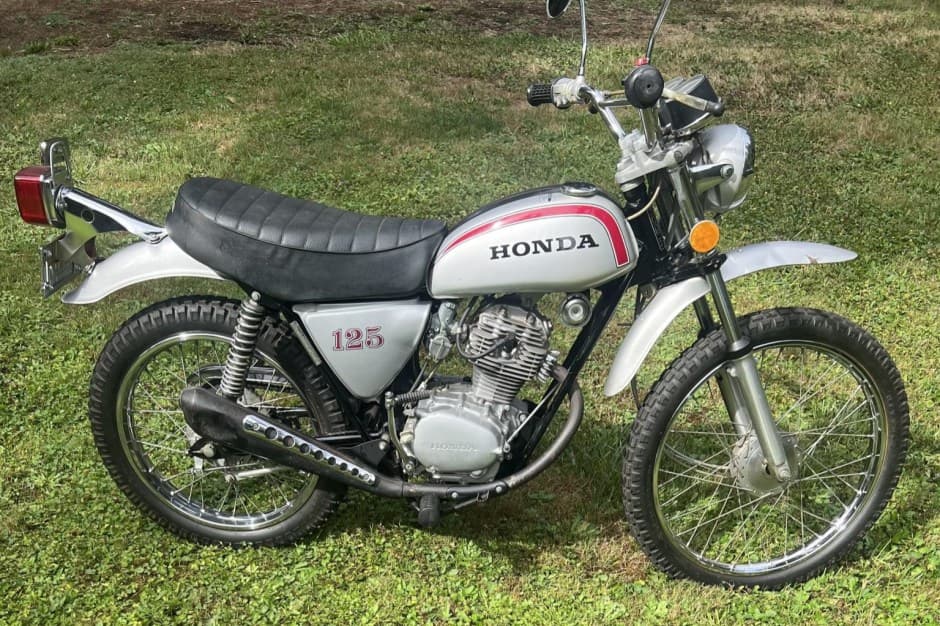 1972 Honda SL Motosport sold for $2,100