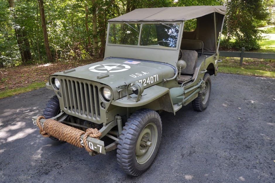1945 Willys MB sold for $30,250