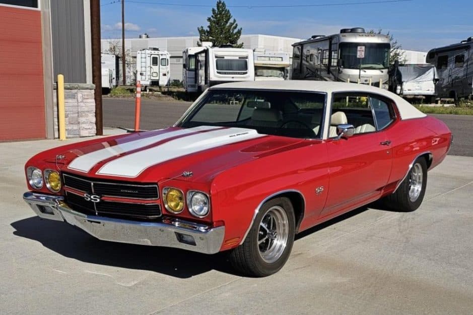 1970 Chevrolet Chevelle sold for $65,000