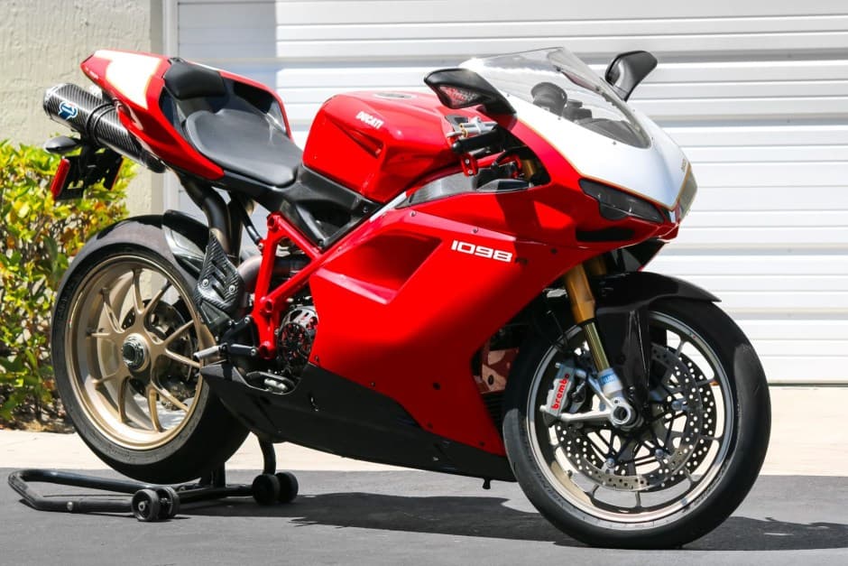 2008 Ducati 1098 sold for $16,750
