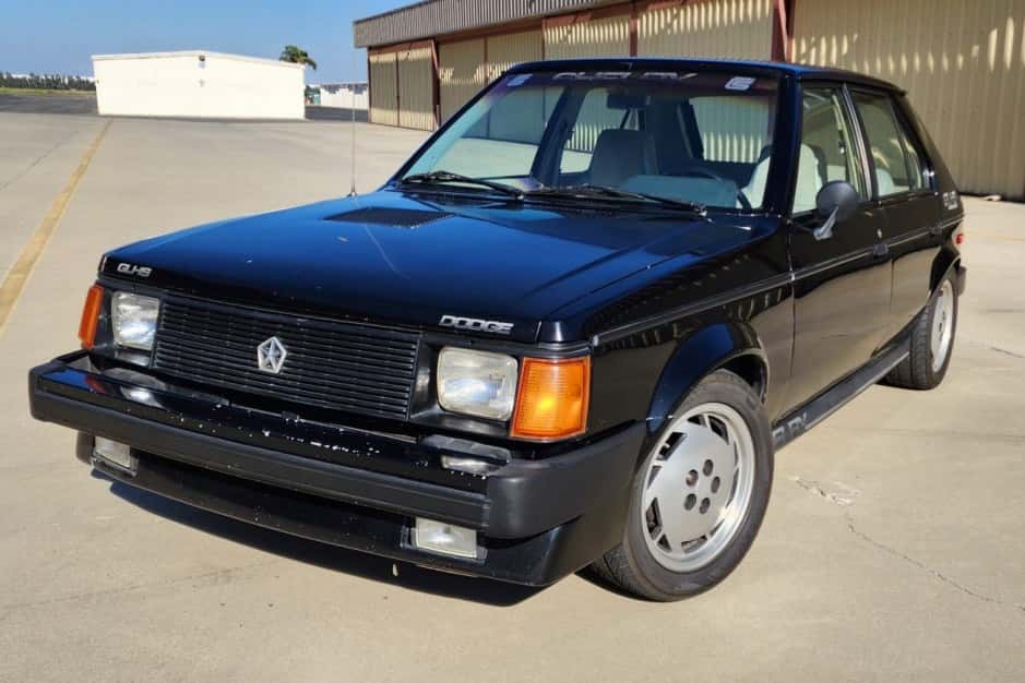 1986 Dodge Shelby sold for $14,750