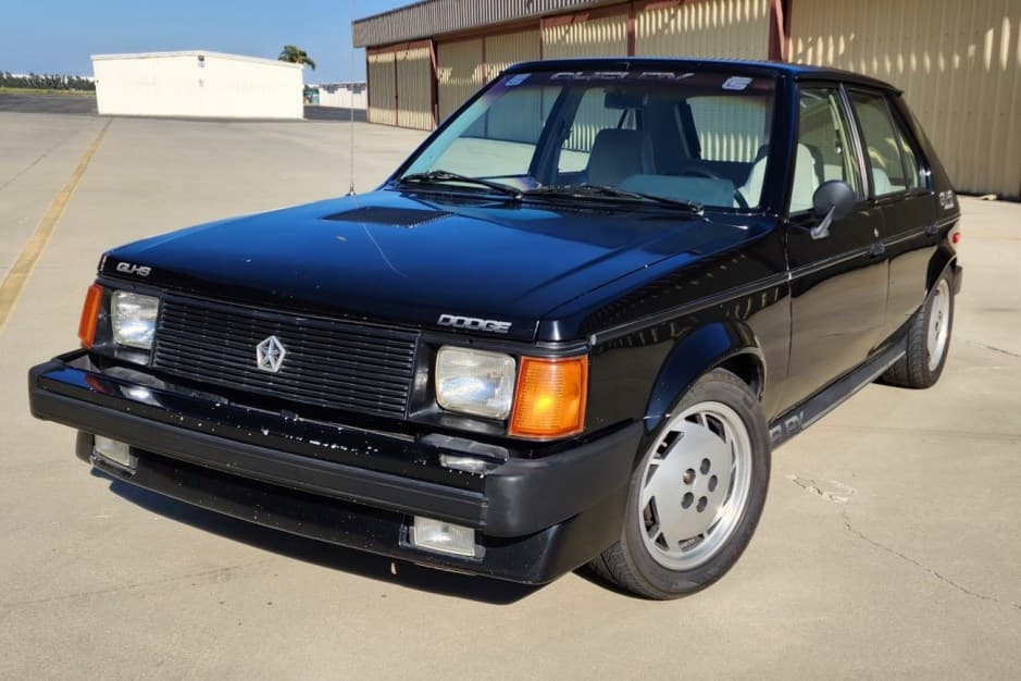 1986 Dodge Shelby sold for $14,750