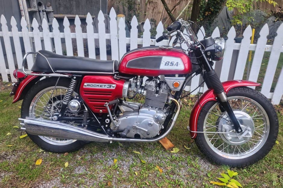 1969 BSA Rocket sold for $11,000