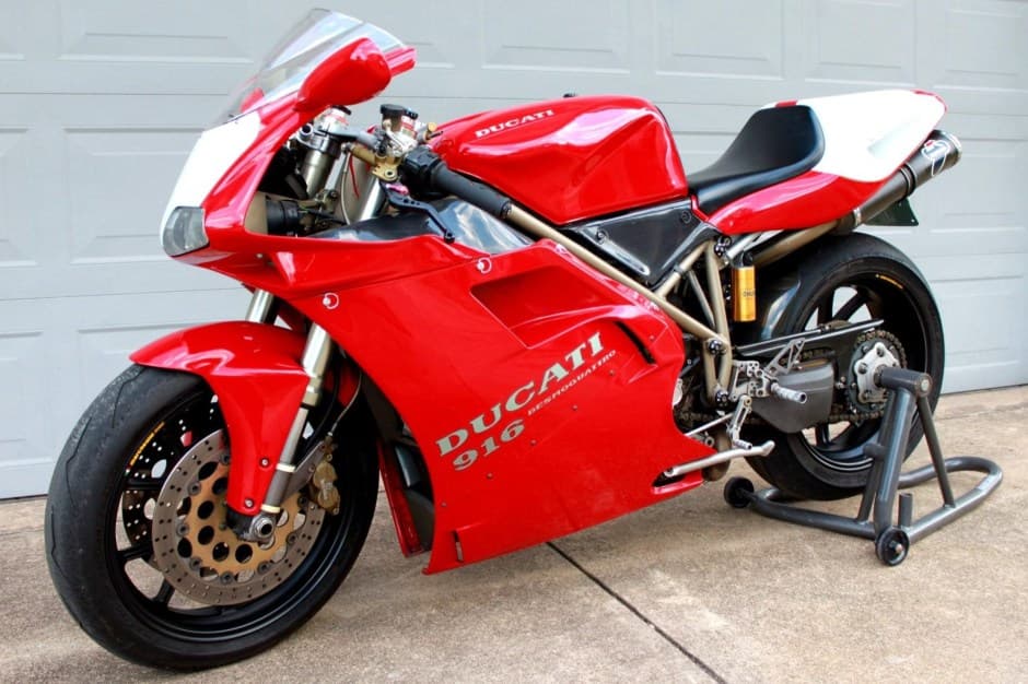 1997 Ducati 916 sold for $13,500