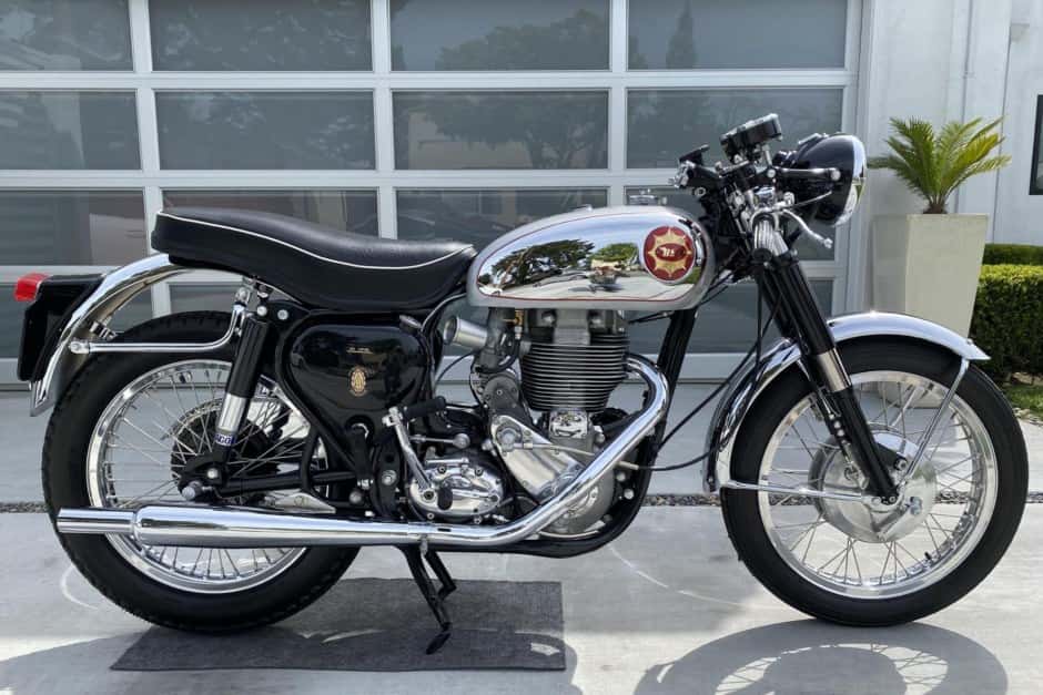 1960 BSA Gold Star sold for $21,750