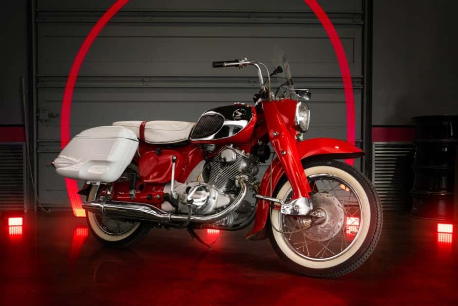 1964 Honda Dream, CB77 Super Hawk, & CL77 Scrambler sold for $8,000