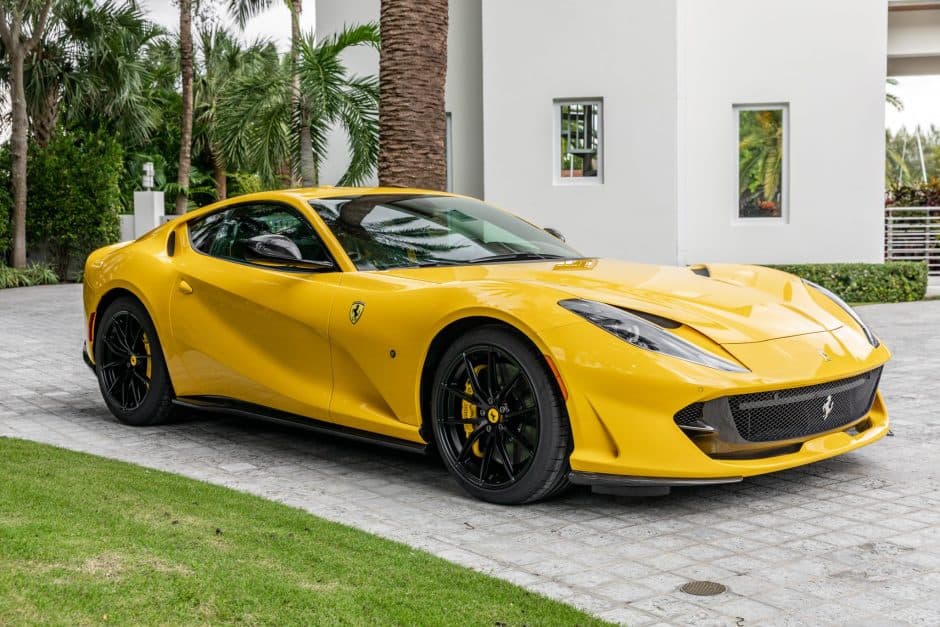 2019 Ferrari 812 Superfast & 812 GTS sold for $398,000