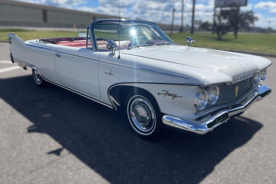 1960 Plymouth Fury sold for $33,000