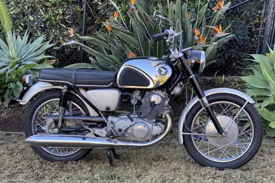 1965 Honda Dream, CB77 Super Hawk, & CL77 Scrambler sold for $31,000