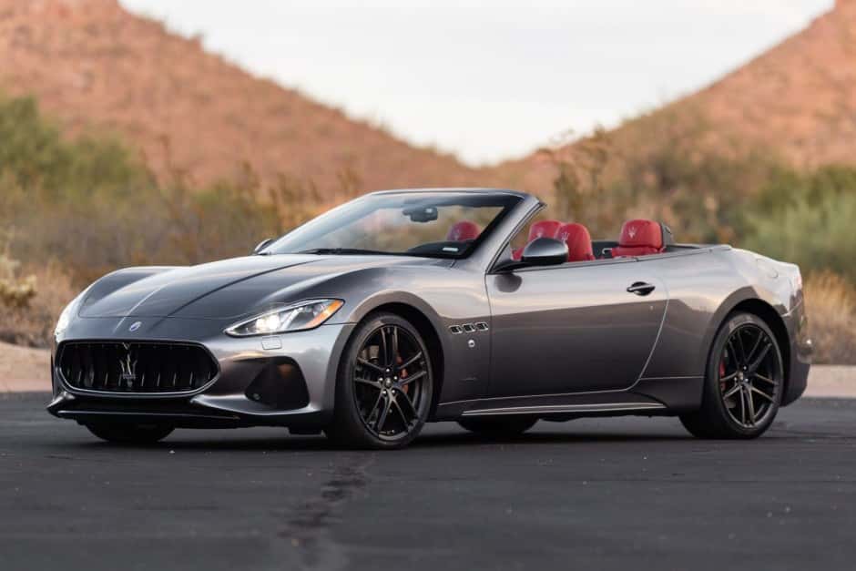 2018 Maserati GranTurismo sold for $64,206