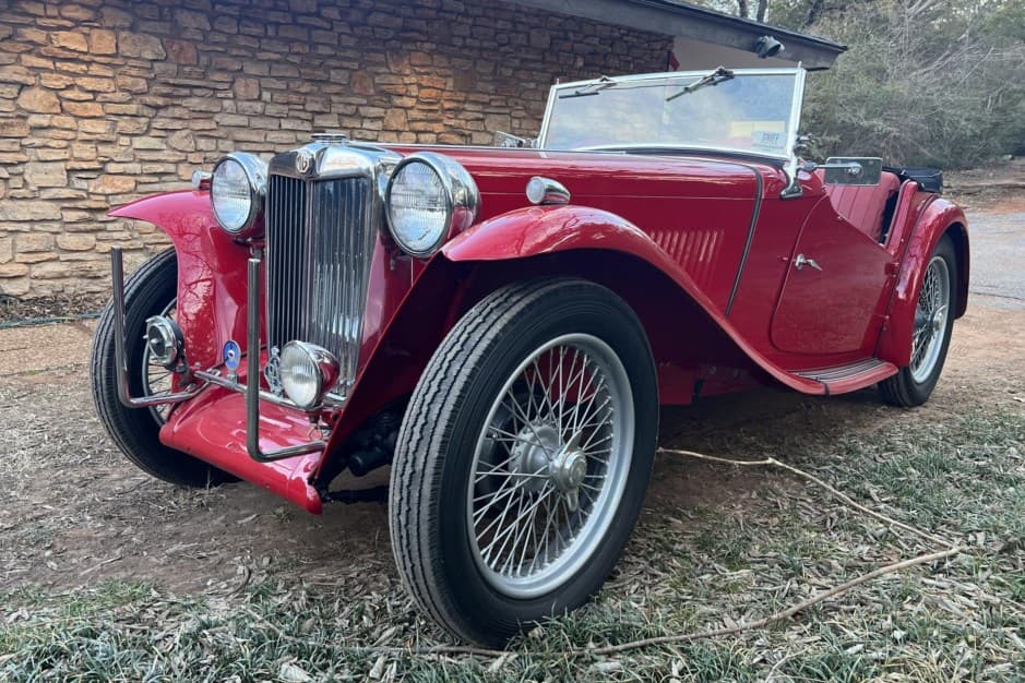 1948 MG TC sold for $28,500