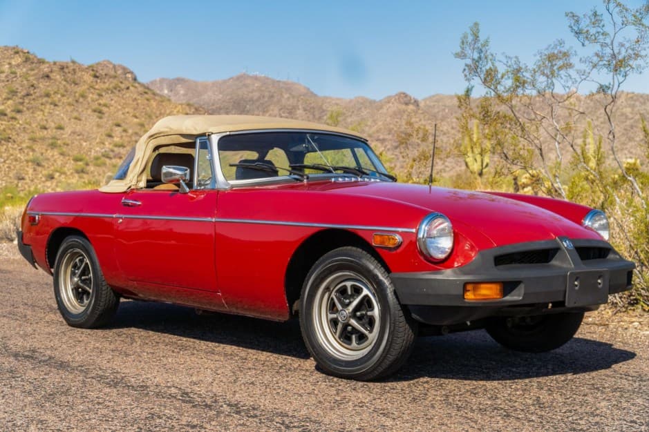 1980 MG MGB sold for $4,500