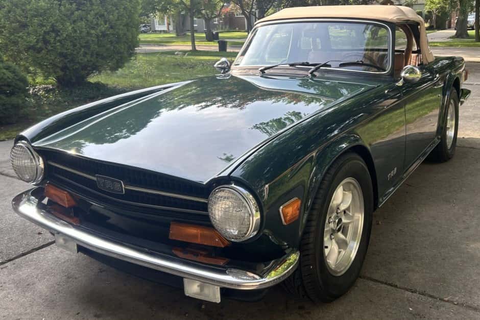 1973 Triumph TR6 sold for $17,000