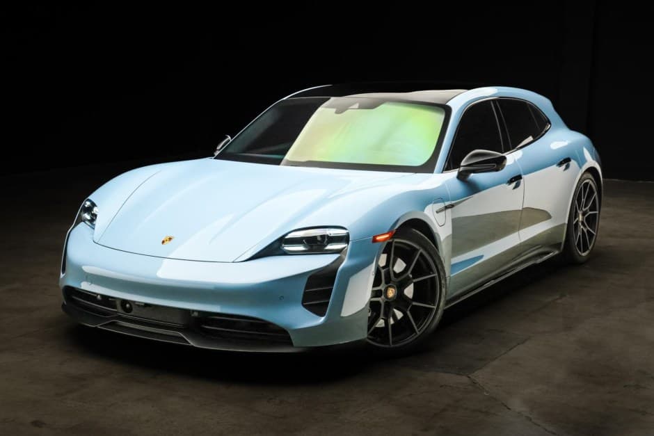 2023 Porsche Taycan sold for $111,000